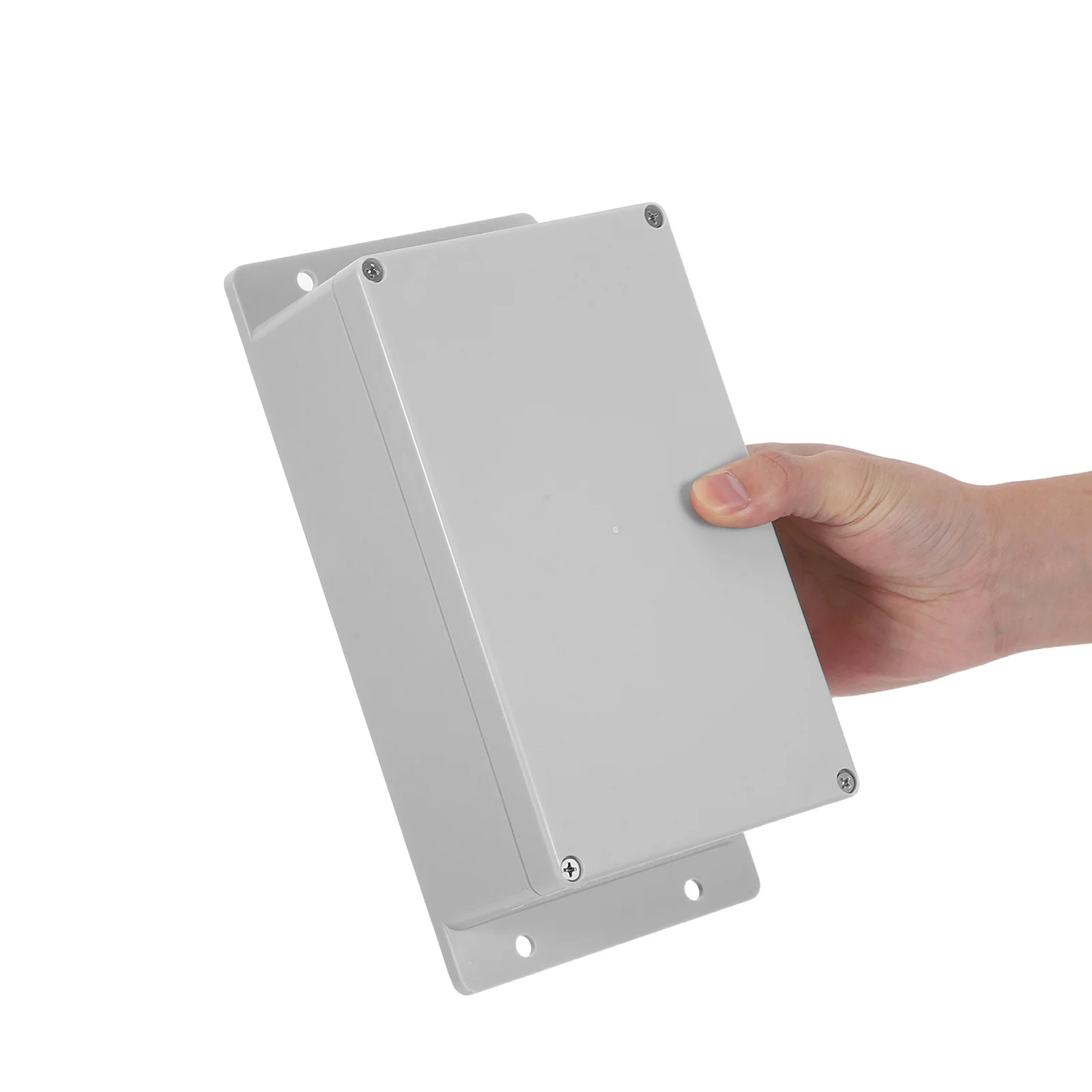 

Weatherproof Outdoor Plastic Electrical Junction Box Dustproof Enclosure Project Box Fixed Ear Electronics Power Distribution