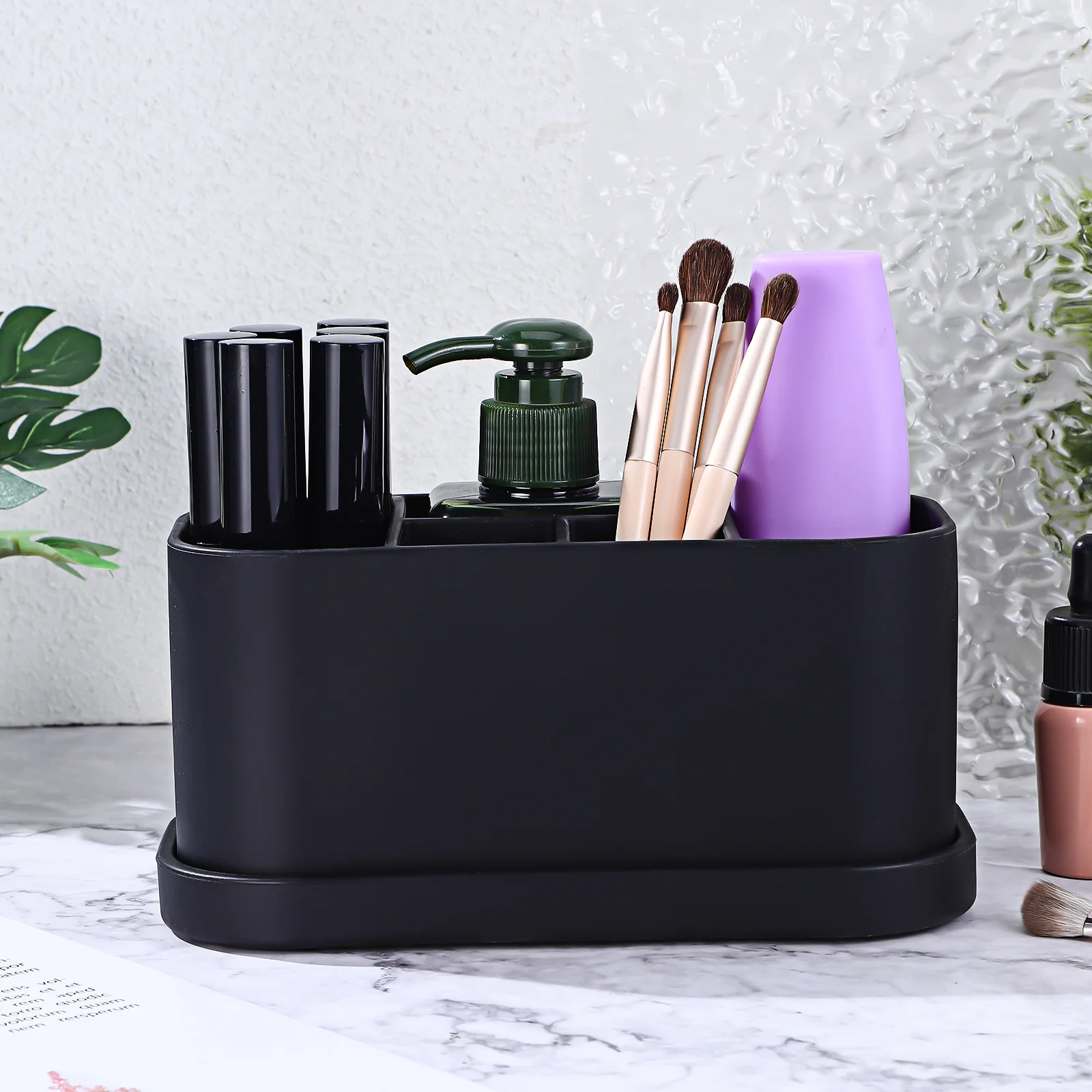 Silicone Toothbrush Storage Box Bathroom Supply Toiletry Organizer Holders Household Container Silica Gel Baby