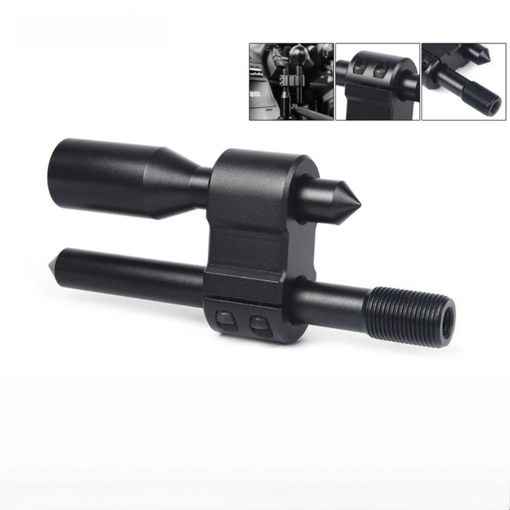 

Car Aluminum H Type Shift Knob M12*1.25 Extension Adjustable Extender Gear Shifter With Three Adapters