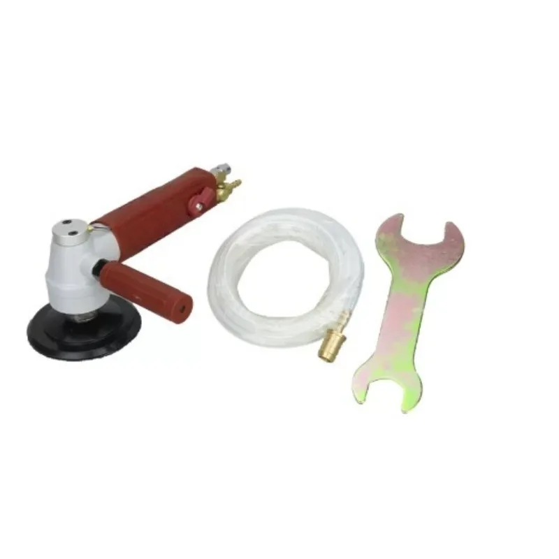 4-inch Pneumatic Water Grinder 5000RPM, Mini Air Wet Polisher for Stone Surface Grinding