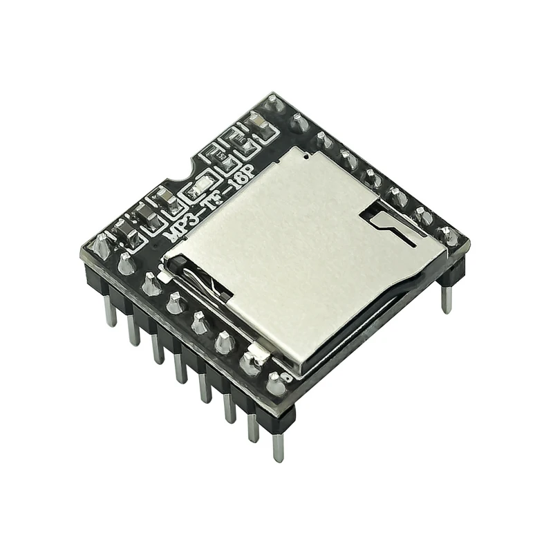 

1/2-100/200Pcs DFPlayer Mini MP3 Player Module TF Card U Disk Mini MP3 DF Player Audio Voice Module Board