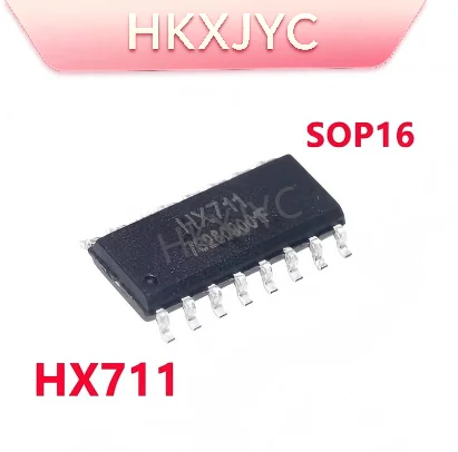10/PCS New HX711 SOP16 Special analog/digital conversion chip for electronic scales In Stock