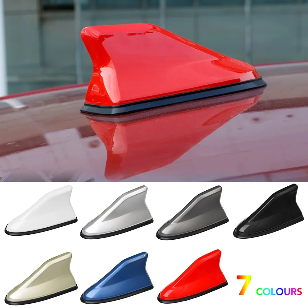 Car Radio Shark Fin For GREELY Emgrand EC7 LC X7 GX7 EX7 Car Shark Antenna Radio FM Signal Design Aerials Antenna Car Styling