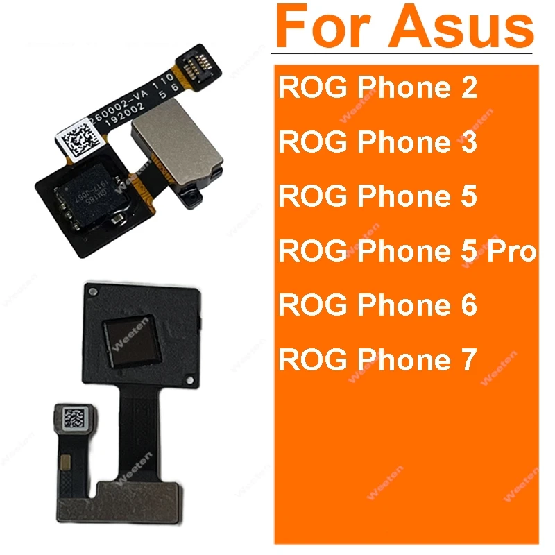 Câble flexible de capteur d'empreintes digitales, bouton Home, pour téléphone Asus ROG 2 3 5 6 7 Pro ZS660KL ZS661KL ZS673KS, réparation de câbles flexibles d'empreintes digitales