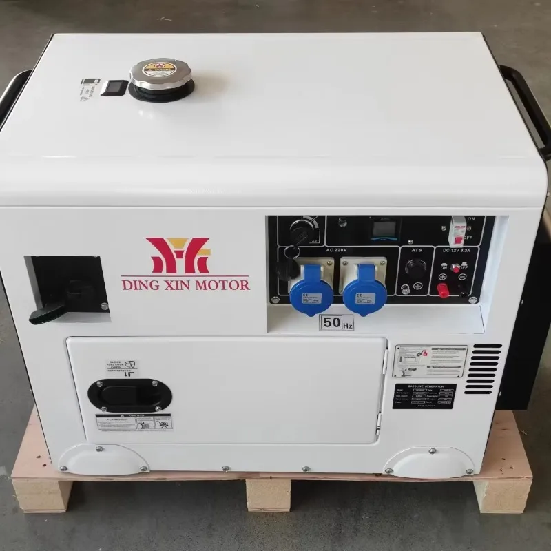 7kW GAS& Natural Gas Generator Dual Fuel Commercial Power System With Automatic Transfer Switch