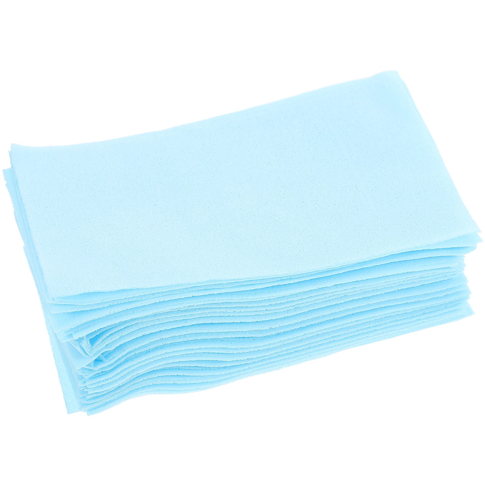 

300pcs Floor Cleaning Tablets Sky Blue Disposable Corridor Cleaner Cloth Bucket Concentrate Multifunctional Stain