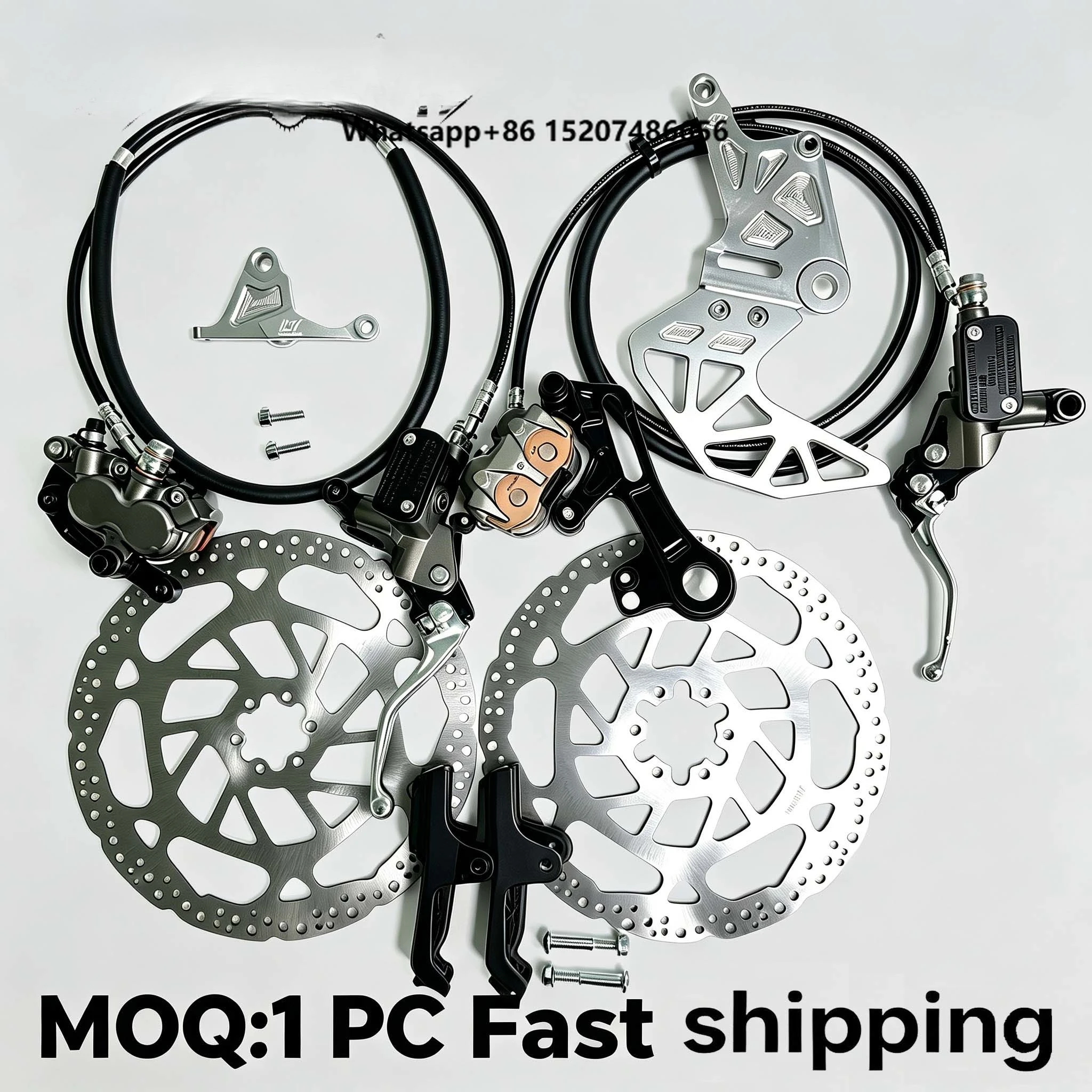 Full Set Front Rear Hydraulic Brake System for  Ultra Bee Light Bee LBX Hyper Bee