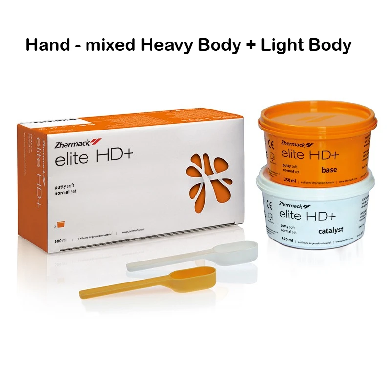 

Материалы для оттисков зубов — тяжелый и легкий комбинированный корпус, варианты быстрой/нормальной настройки, гидрофильная формула для точного литья полости рта