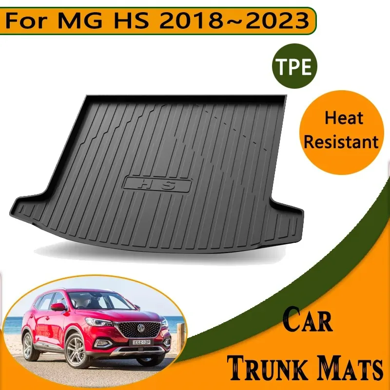 

Car Rear Trunk Floor Mat for MG HS 2022 Car Accessories 2023 2018~2021 Easy Clean Waterproof Anti-dirty EVA material Storage Pad