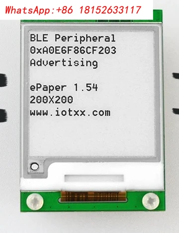 وحدة شاشة الحبر الإلكترونية 1.54 بوصة Eink Bluetooth Zigbee WiFi Development Board CC2640 MM #1