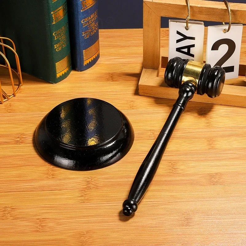 Auction Judge Hammer Wooden Hammer Auction Fair Small Hammer Mini Children's Toy