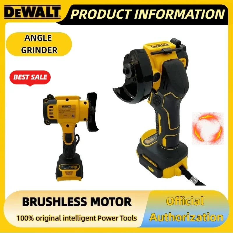 DEWALT Cordless Angle Grinder 3 Inch Mini Polishing Grinding Machine Electric Cutting Power Tools For 20V 18V Battery
