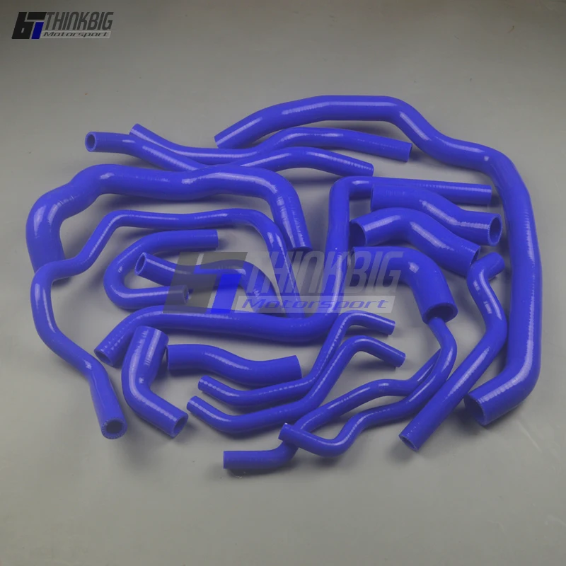 Silicone Radiator Hose Kit For 2009-2018 VW Golf MK6 R / Scirocco R 2.0TSI EA113 (18pcs)