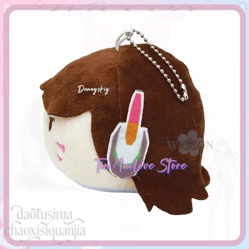 Anime Game Owww Cosplay Dvva Charlet Chung Kawaii Cute Mini Chibi Q-version 10cm Nunu Pendant Plush Cotton Doll Birthday Gifts view 3