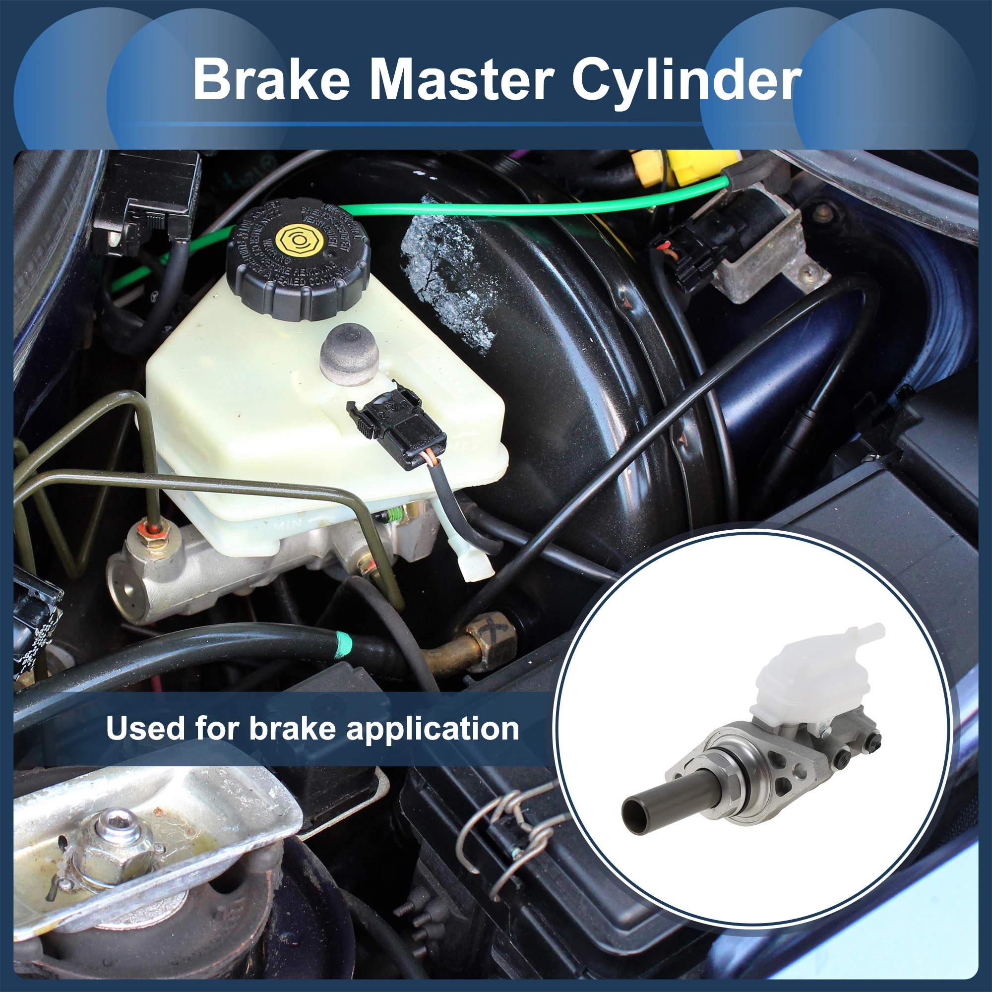 

UXCELL Brake Master Cylinder with Reservoir No.4702848020 for Lexus RX330 04-06