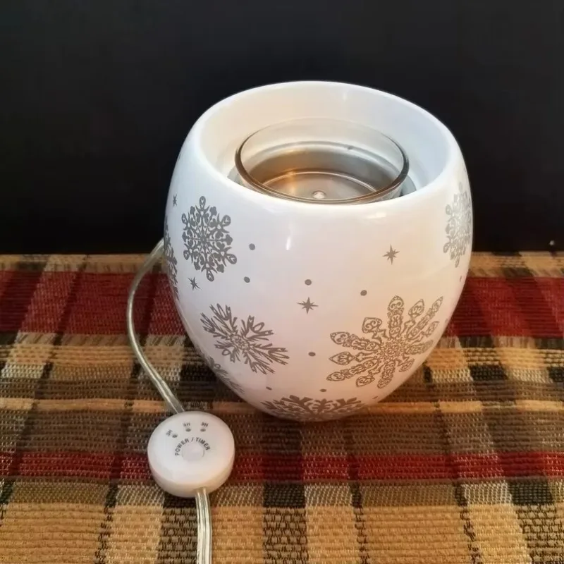 Candle  Winter Wax Warmer With Timer, Plug in Melt Cup Wax Warmer