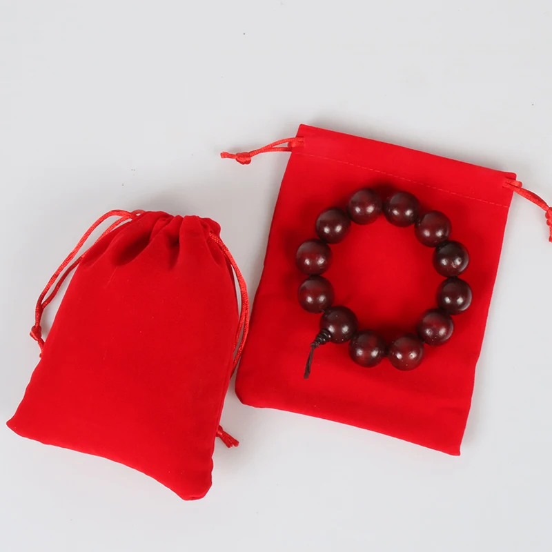 8*10cm high quality velvet bangle jewelry bag bracelet packaging drawstring storage pouch