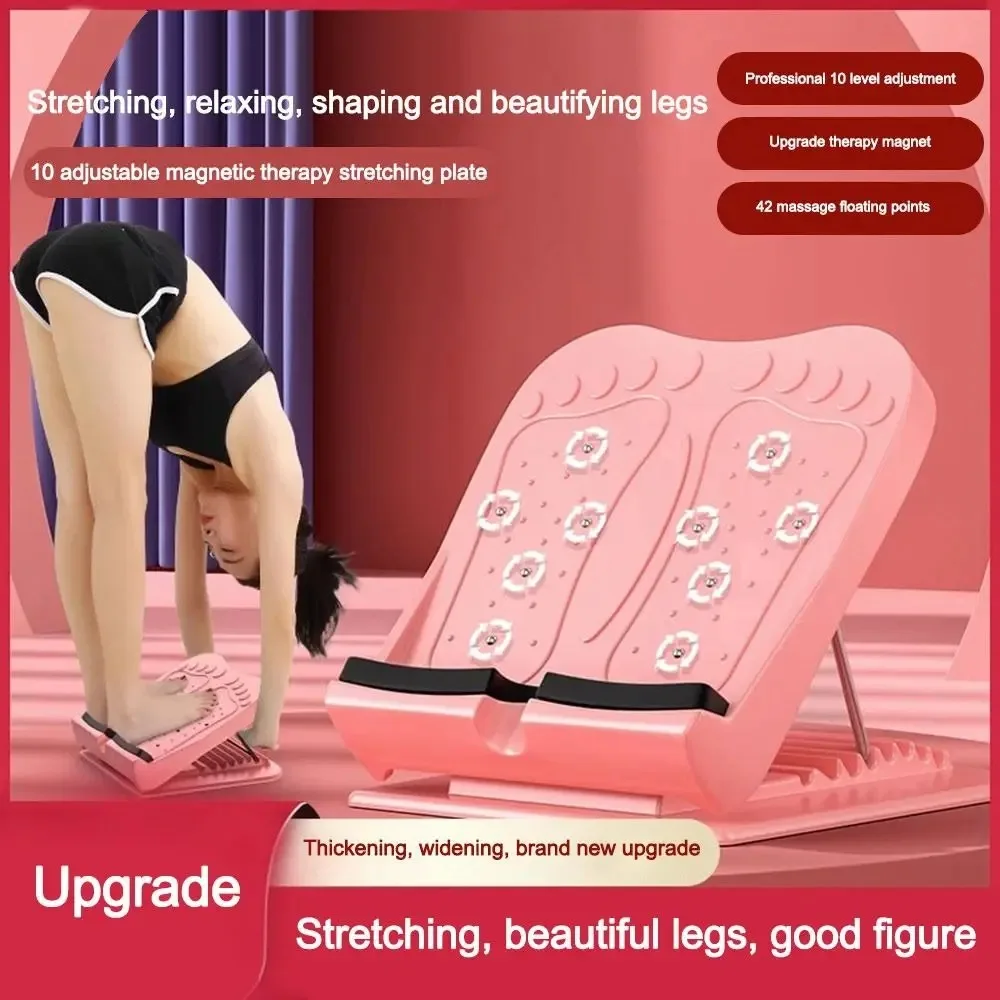 Planche d'étirement réglable pour mollets, avec aimants, pour le modelage des jambes et le massage des mollets, idéale pour le sport