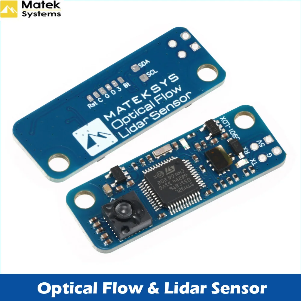Matek Optical Flow & Lidar Sensor PMW3901 3901-L0X 3901 Module Support INAV (2.2.x or Latest )36*12mm 2g for RC Drone FPV Racing