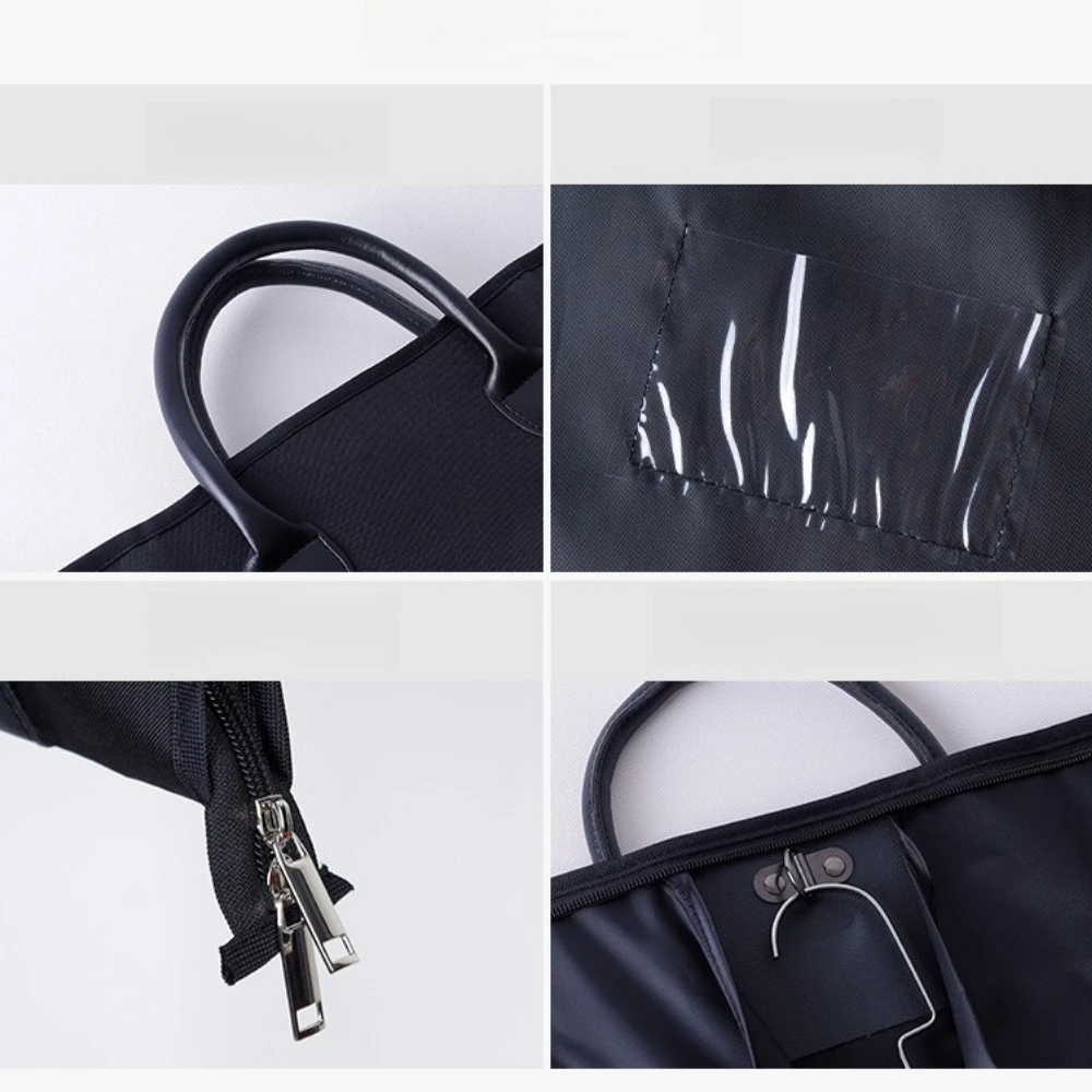 1pc Oxford Fabric Business Suit Dust-proof Bag High-quality Leather Garment Storage Bags for Business Trips Prevent Wrinkles