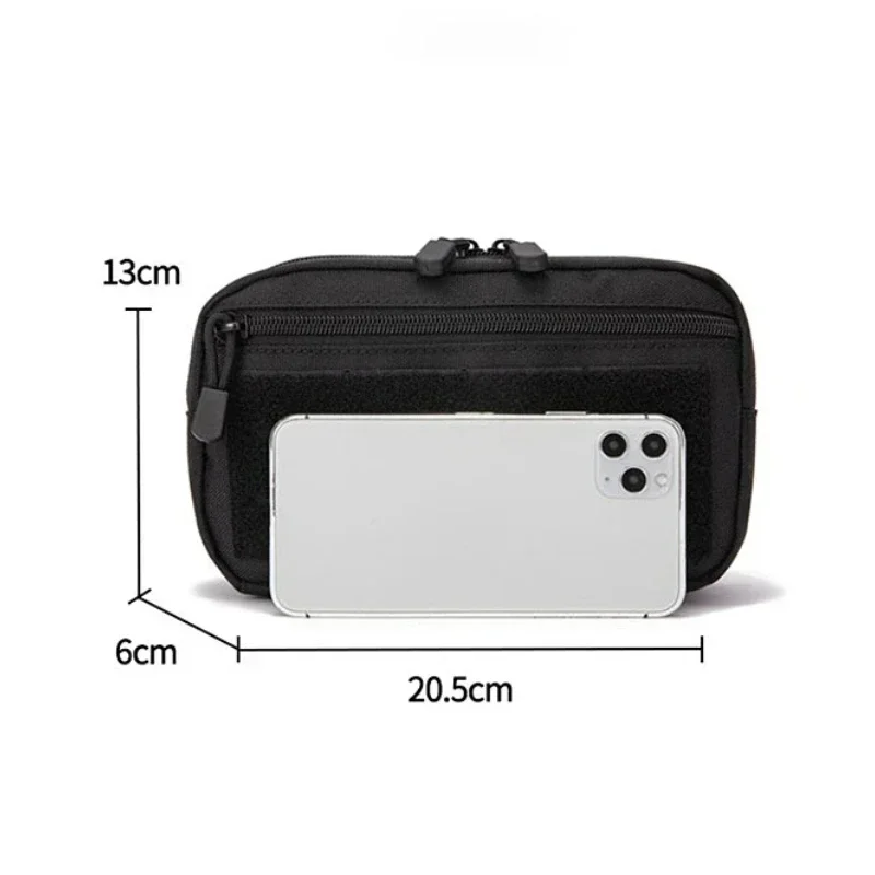 Tactical MOLLE EDC Pouch First Aid Cell Phone Holder Waist Pack Emergency Utility Organizer for Hunting Camping Outdoor