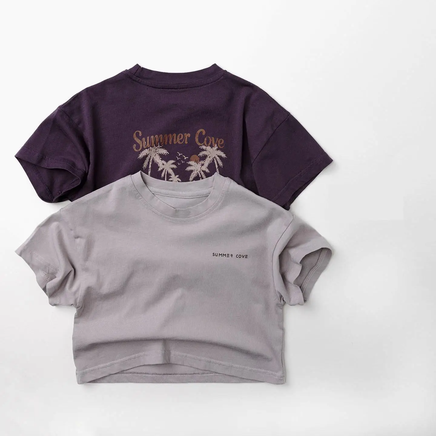 

2026 Summer New Children Short Sleeve T Shirts Boys Casual Versatile Tops Baby Girls Fashion Print O-neck Tee Kids Clothes