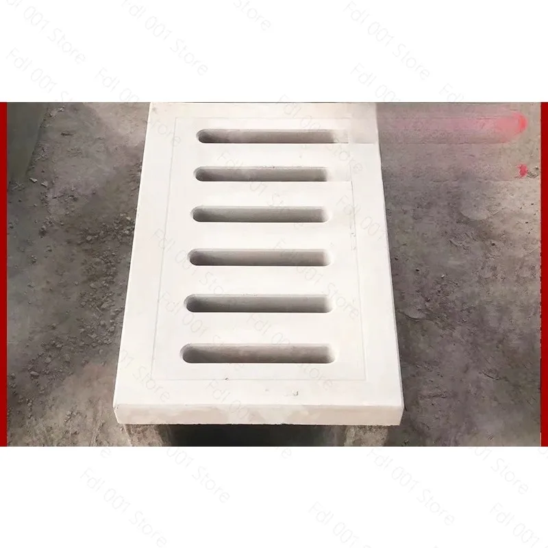 Sewer ditch cover plate plastic mold thickened rainwater grate drainage tool cement concrete manhole