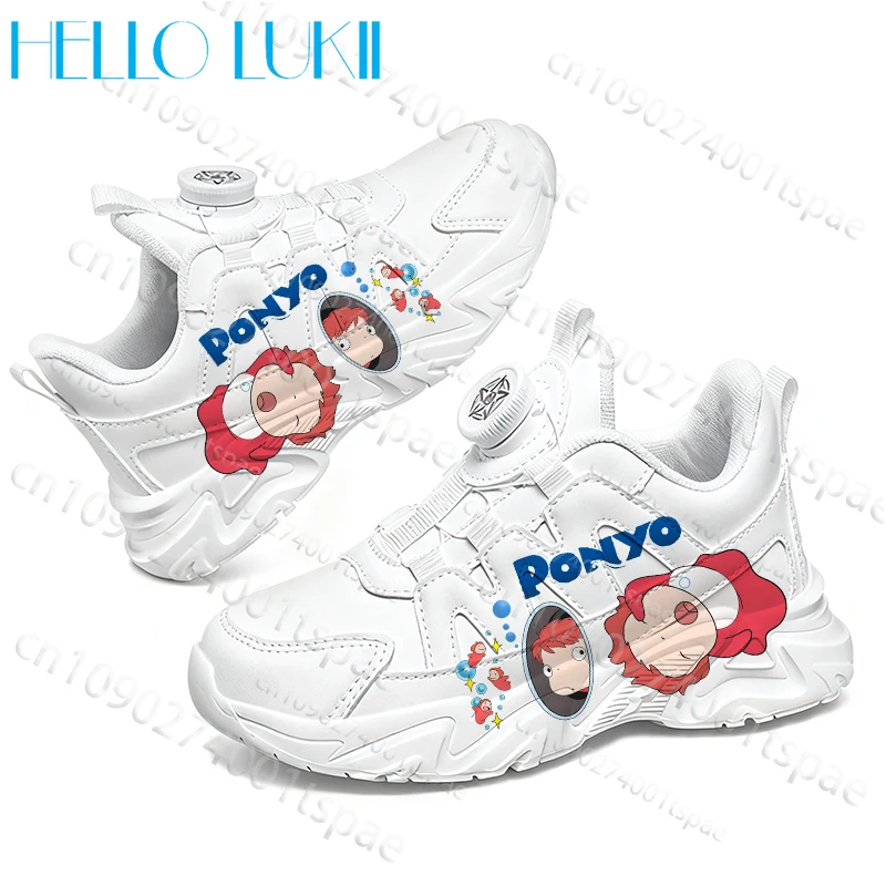 

Super Cute Cartoon Ponyo series Printing Youth student children White sneakers boys girls arch support casual shoes Gift