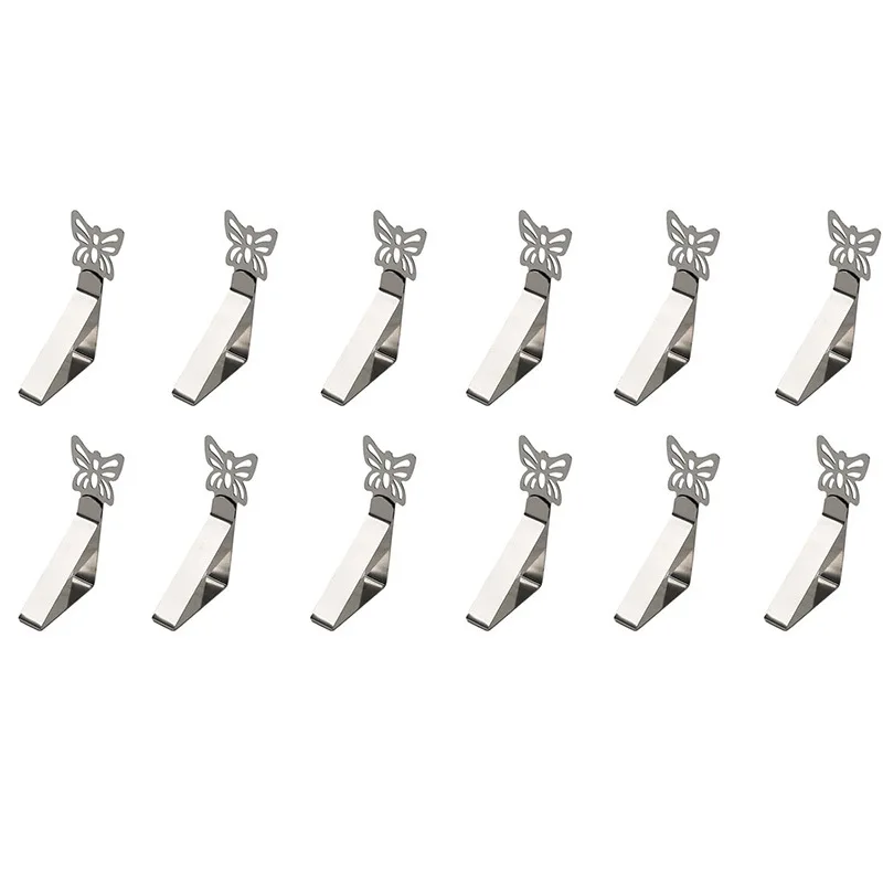 Elegant Butterfly Clips Table Accessories Table Fasteners For Parties Weddings Buffets