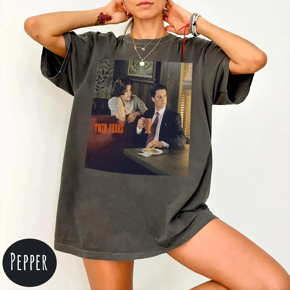 Twin Peaks Town T-shirt: Kyle McClellan Retro T-shirt Summer New Unisex Casual Fitness Quick Drying Breathable T-shirt