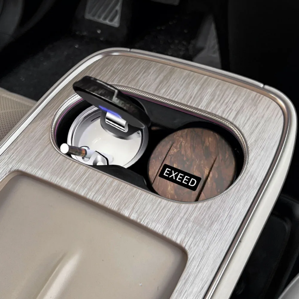 Car Ashtray For EXLANTIX ET EXEED STERRA ET 2024 2025 Car  Accessories Ceramic Inner Ashtray Flame Retardant And Fire-resistant
