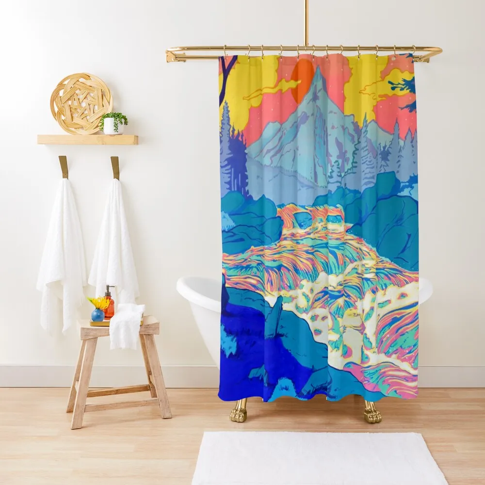 

River Shower Curtain Shower Set Accessories For Shower And Services In The Bathroom Curtain