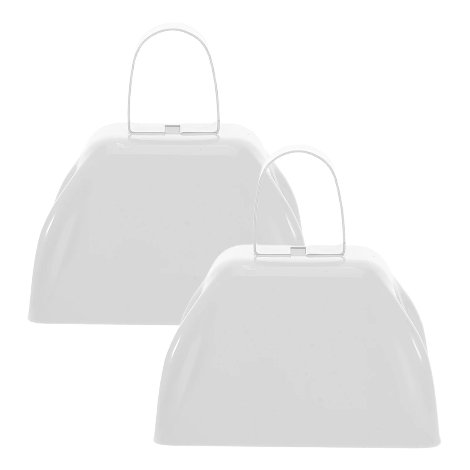 

2Pcs Metal Cowbells for Football Games Cheering Hand Bells Loud Noise Makers Sporting Events Celebrations Crowd Party