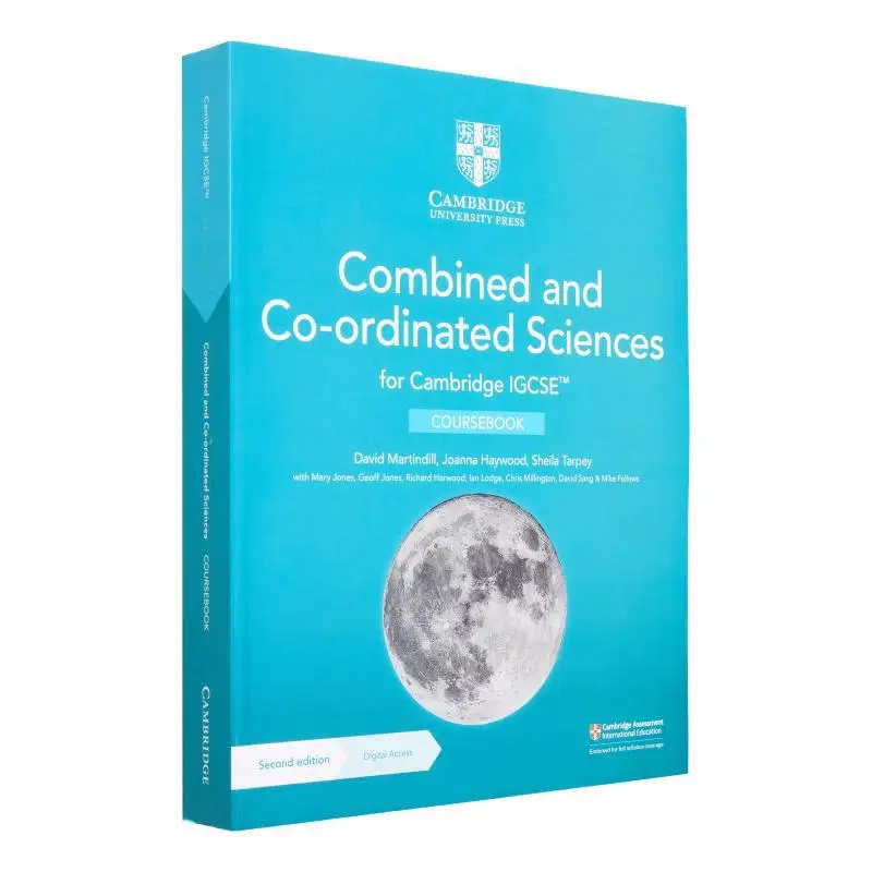 

Cambridge IGCSE Комбинированный и координатный учебник по наукам с цифровым доступом, 2-летний Дэвид Мартинджилл 9781009311281