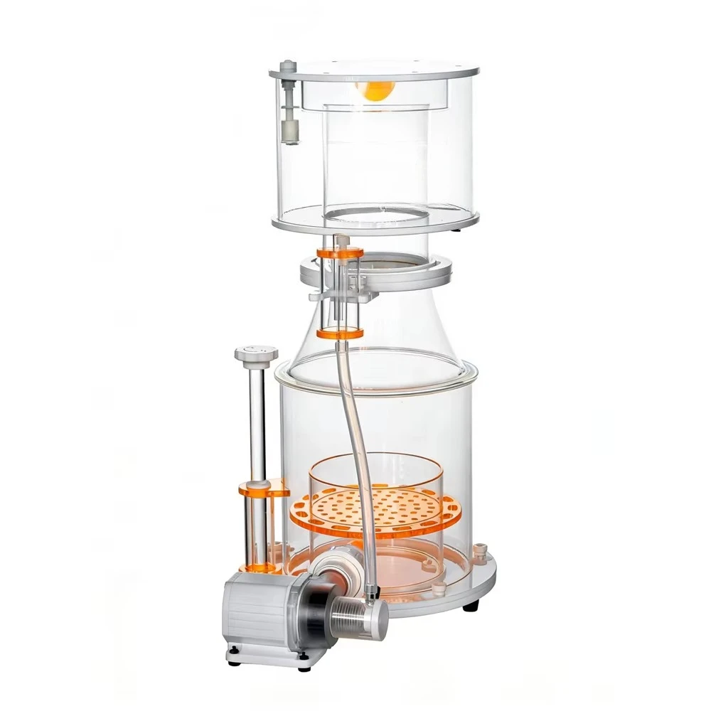 Silent saltwater aquarium, environmentally friendly, adjustable frequency, anti-backflow protection, built-in slag skimmer,