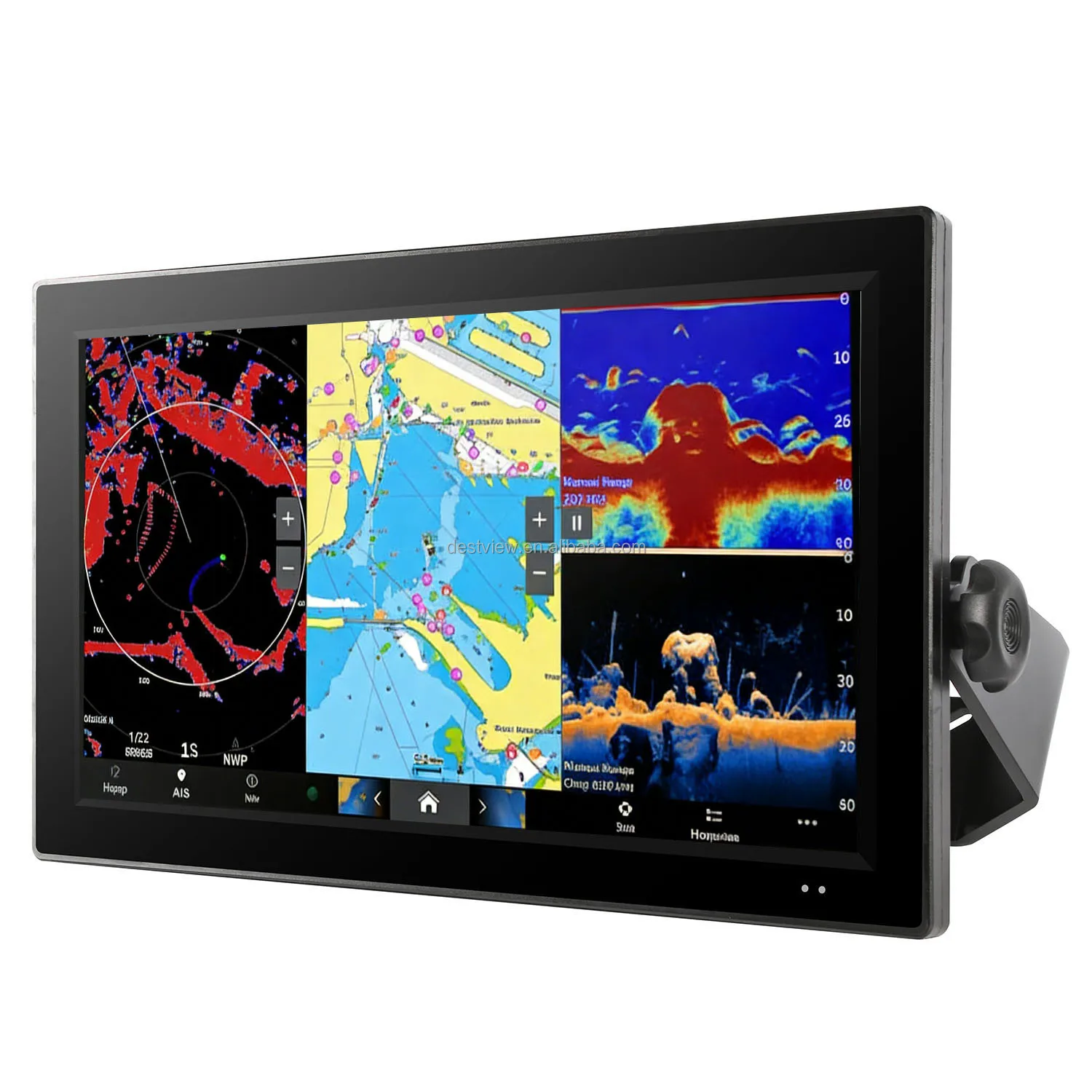 

Industrial Touch Screen Capacitive IP67 Fully Waterproof Marine/yachts Monitor LCD/LED Display