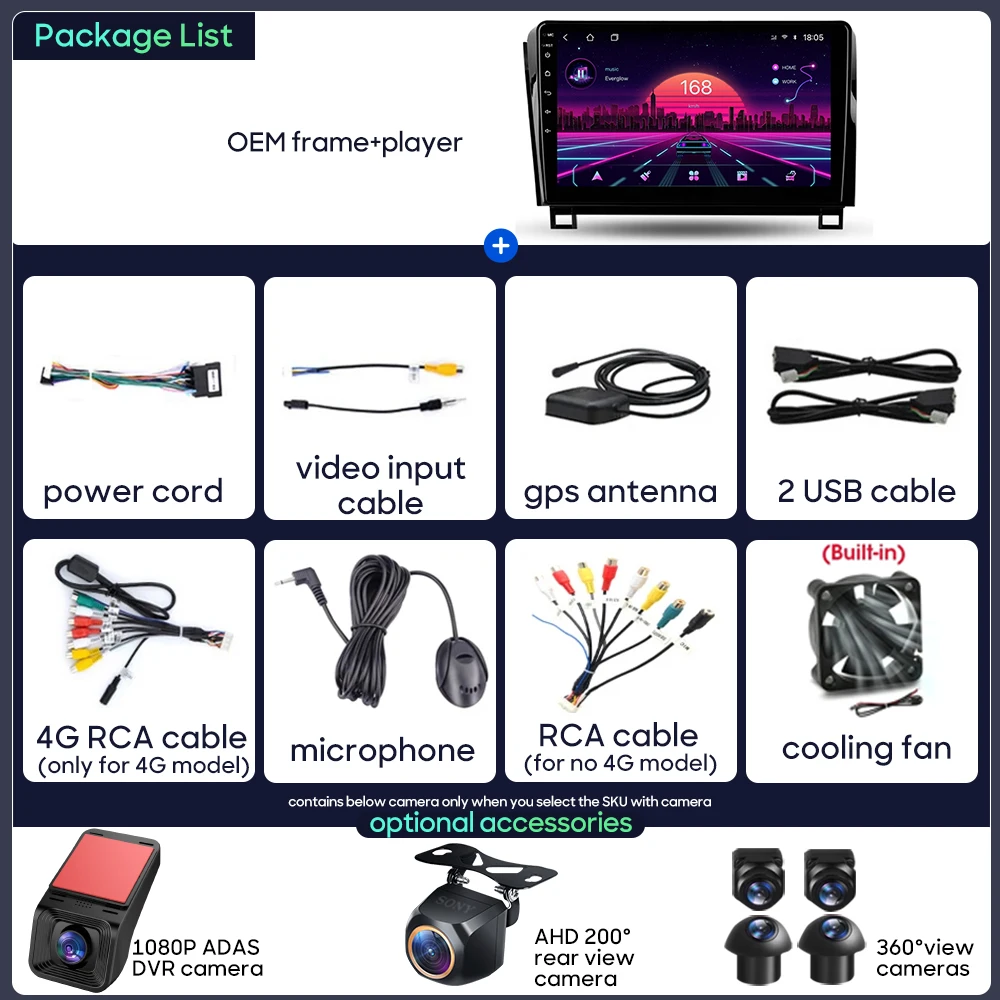 أندرويد 15 لتويوتا تندرا XK50 2007 - 2013 سيكويا XK60 2008 - 2017 مشغل راديو الوسائط المتعددة CarPlay Auto DSP Wifi 2din #6