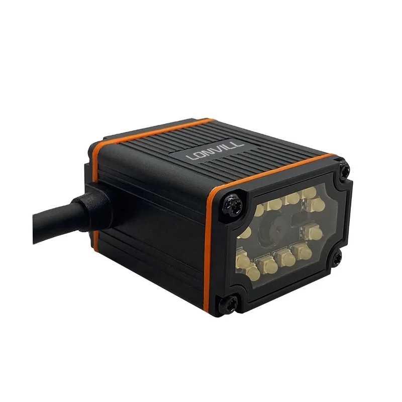 Fast Industrial Logistics Sorting 2D Matrix Reader TCP UDP Interface Ethernet Fixed bar Code Scanner
