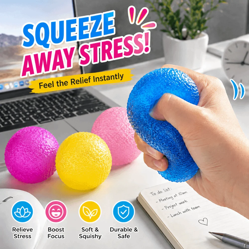 Relaxing Ice Cube Shape Stress Relief Slow Rise Non-Bounce Fidget Squeeze Anti-stress Pass The Time Sensory Squishy Adults