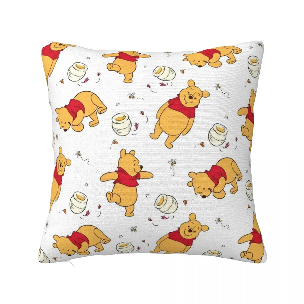 Decorative Pillowcases Winnie The Pooh Stuff Home Pillow Case Cover Square Multiple Sizes Wholesale