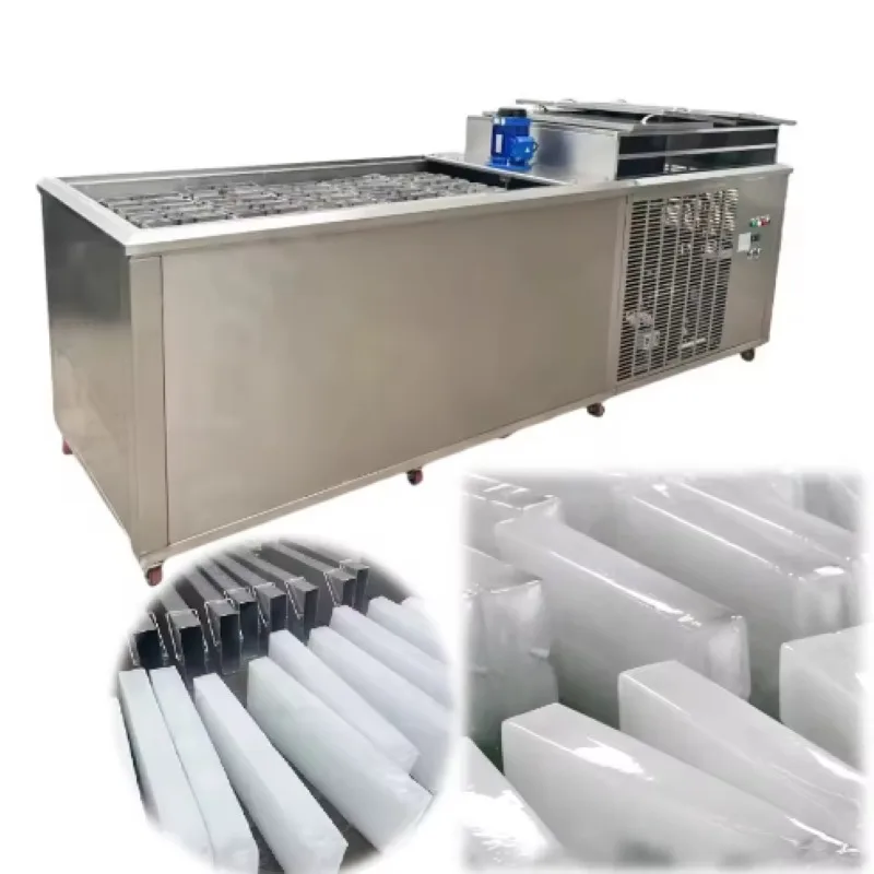 1-10kg Block Ice Machine 3 Tons/Day Full-Automatic Stainless Steel