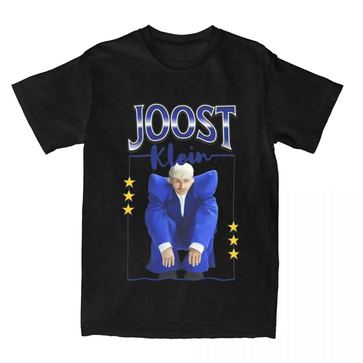 2024 Joost Klein Europapa Netherlands Men's T Shirts Funny Tee Shirt Short Sleeve Crew Neck T-Shirt 100% Cotton Gift Tops