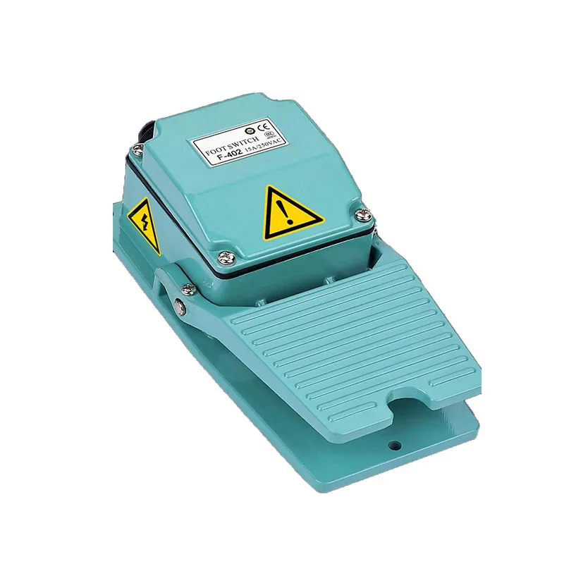 ZJSHUYI-SYF-402 Anti-Slip Foot Pedal Switch for Power Machines, Durable and Reliable Footswitch, High Quality