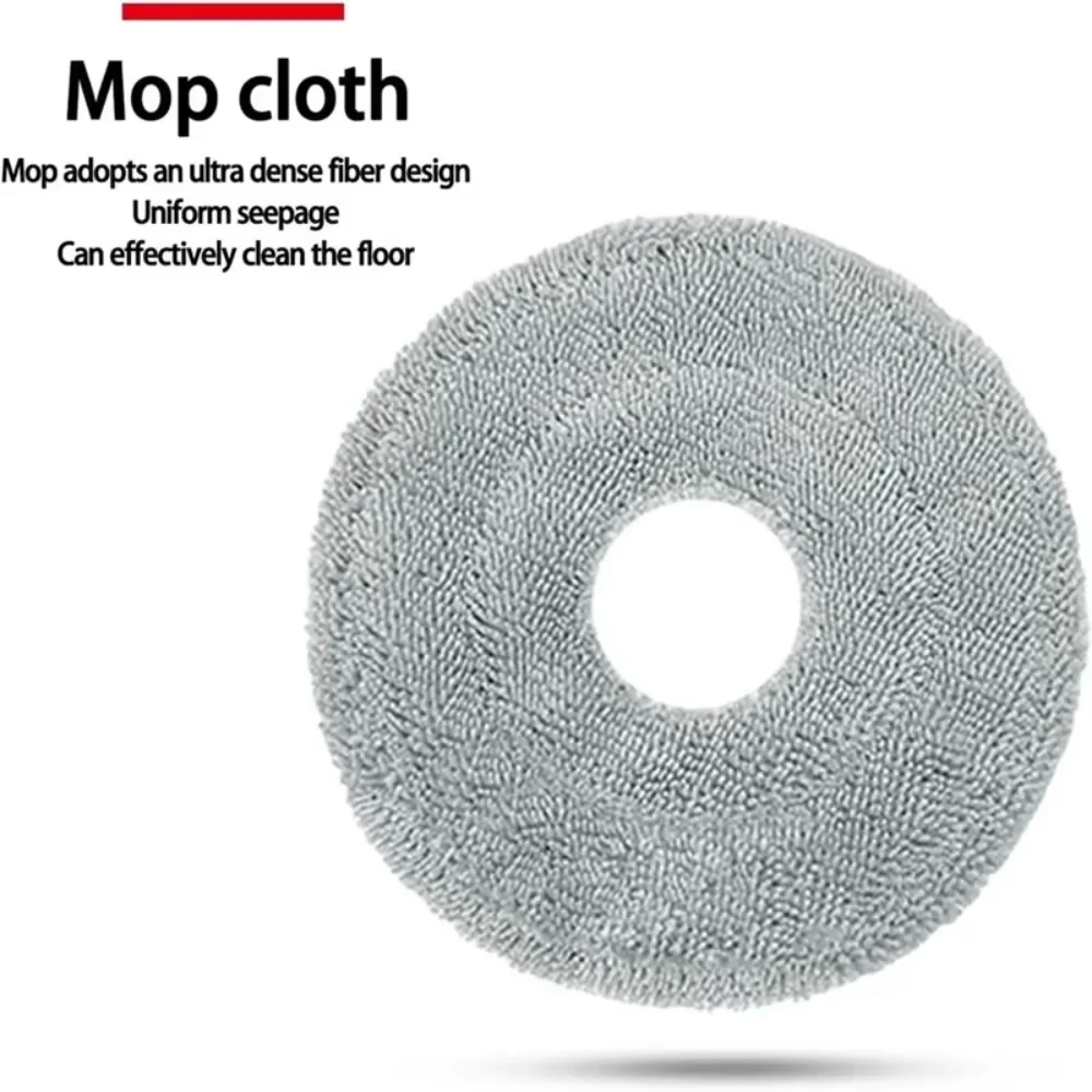 T83C-Robot Vacuum Cleaner Replacement Kit- For Xiaomi X20 Max/X20 Pro Anti-Tangle Hair-Cutting Brush Filter Mop Dust Bag Side Br