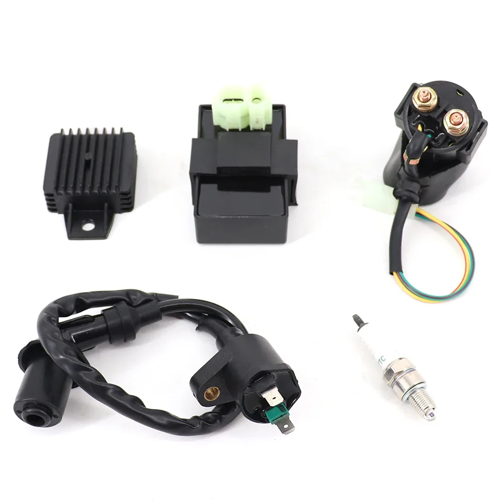 Ignition Coil & AC CDI Box 6 pin for GY6 4 Stroke 50cc 125cc 150cc 139QMA 139QMB ATV