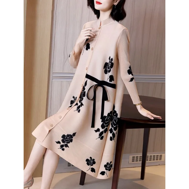 

Spring Autumn Women's Wear Dresses Embroidery Plus Size New Arrivals Fashionable Elegant Stylish Flattering Trendy Comfortable
