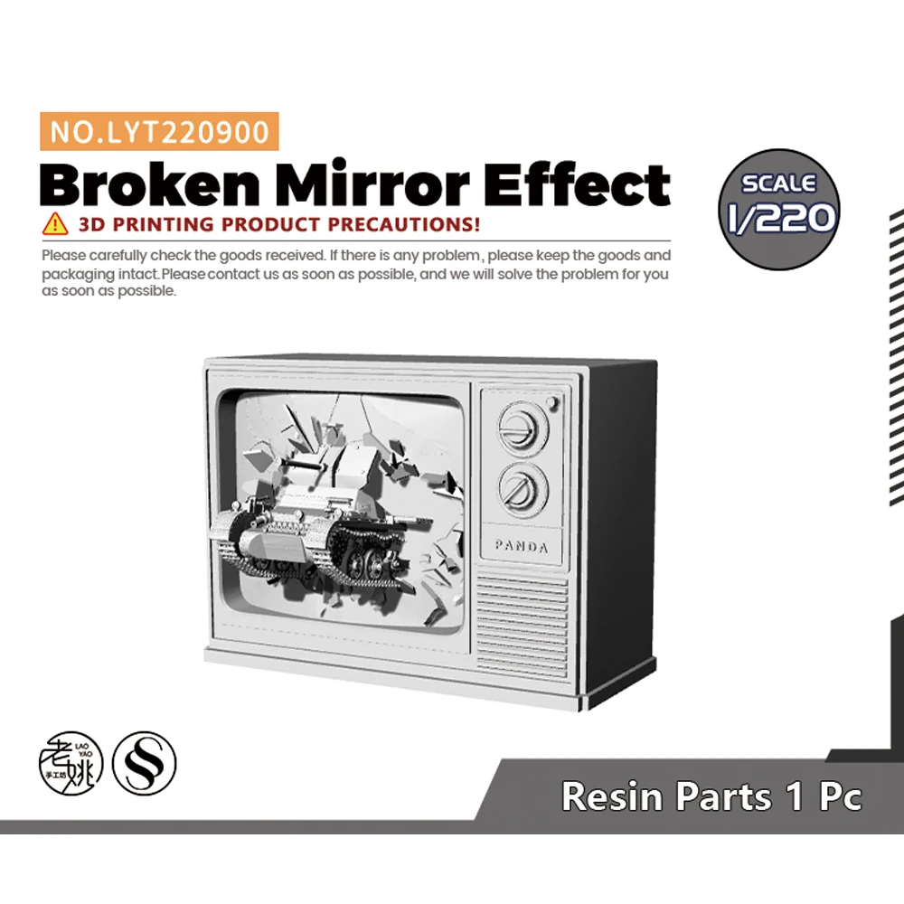 Yao's Studio 1/220 Broken Mirror Effect Miniature