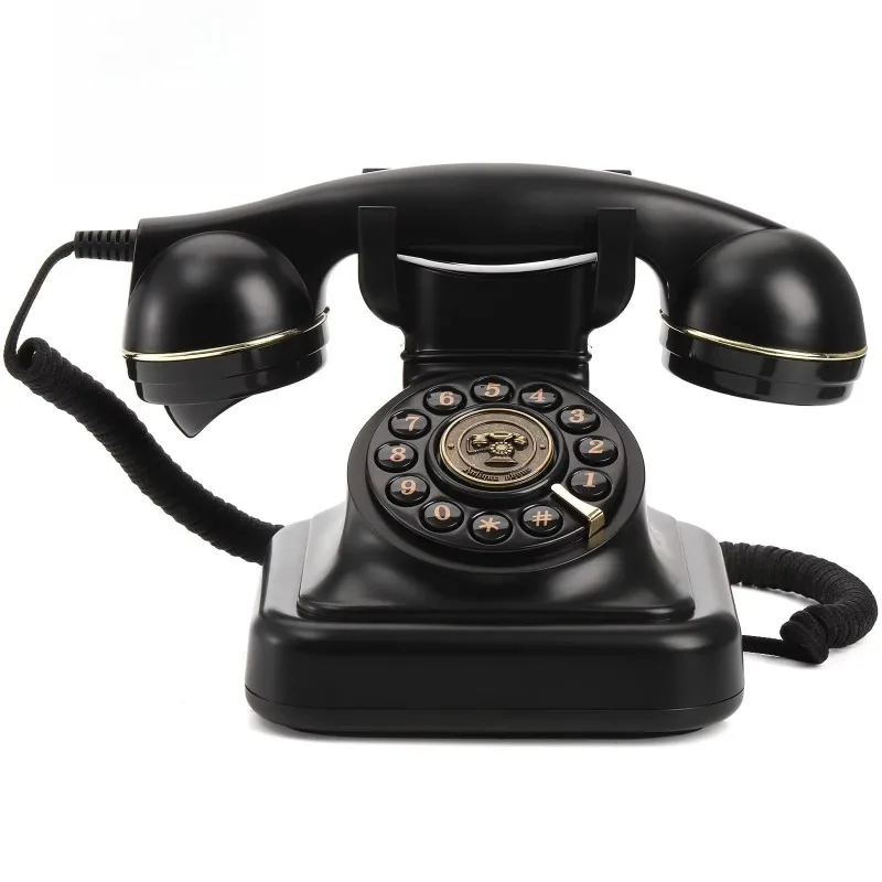 Vintage Oval for Audio Guest Book for Weddings Corded Telephone with Recording Feature for Wedding Party Photo Booths