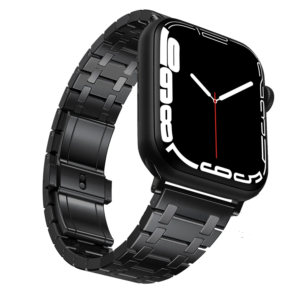 Metal strap For Apple watch Ultra 8 7 49mm 45mm 41mm 6 5 4 SE 44mm 40mm Stainless Steel Watch Wristband iWatch 3 42mm 38mm band