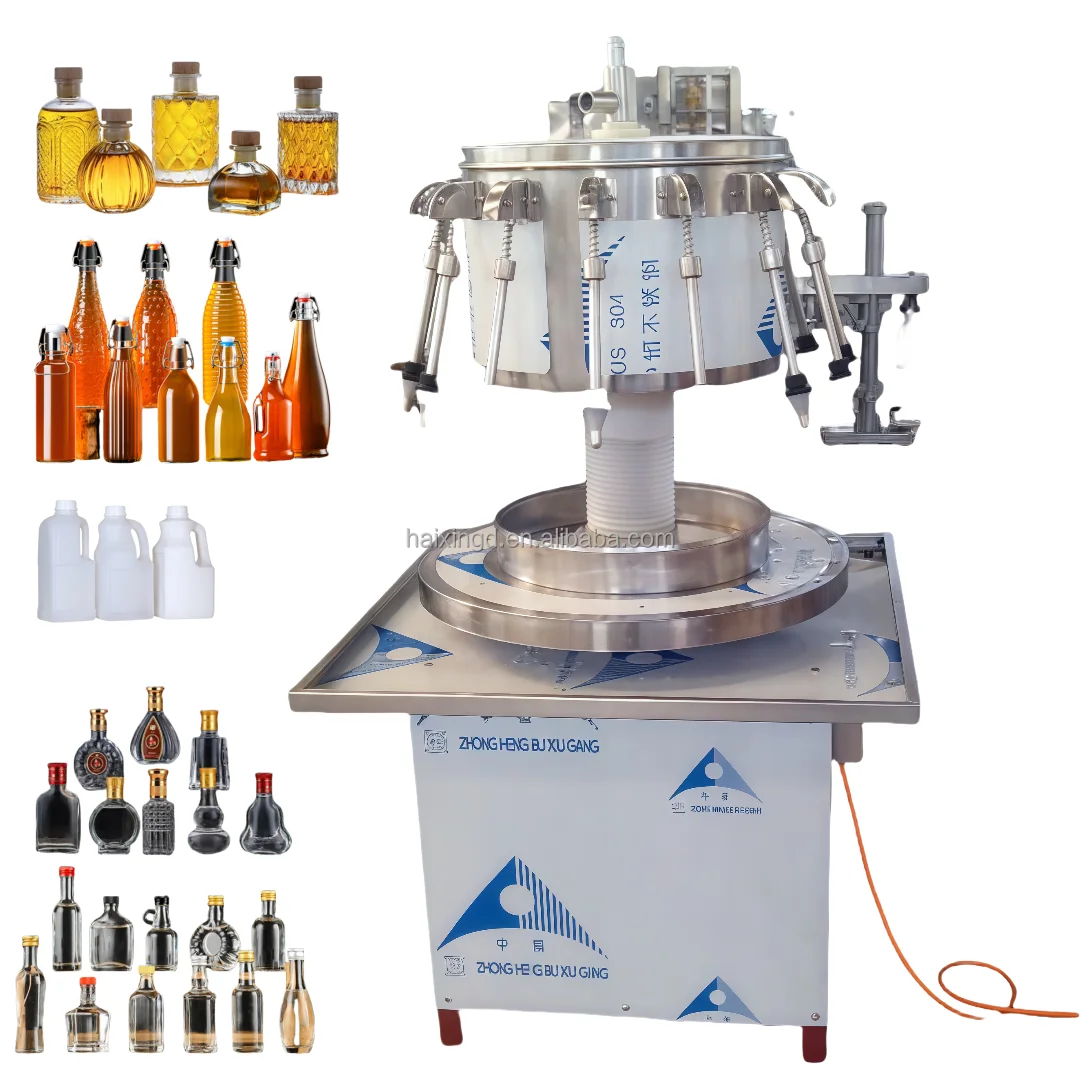 

Hot Sale Bottle Can Wine Water Oil Juice Sauce Spices Milk Lotion Shampoo Yogurt Beer Jerry Quantitative Liquid Filling Machines